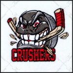 Embroidery of Crushers Logo